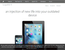 Tablet Screenshot of grayd00r.com